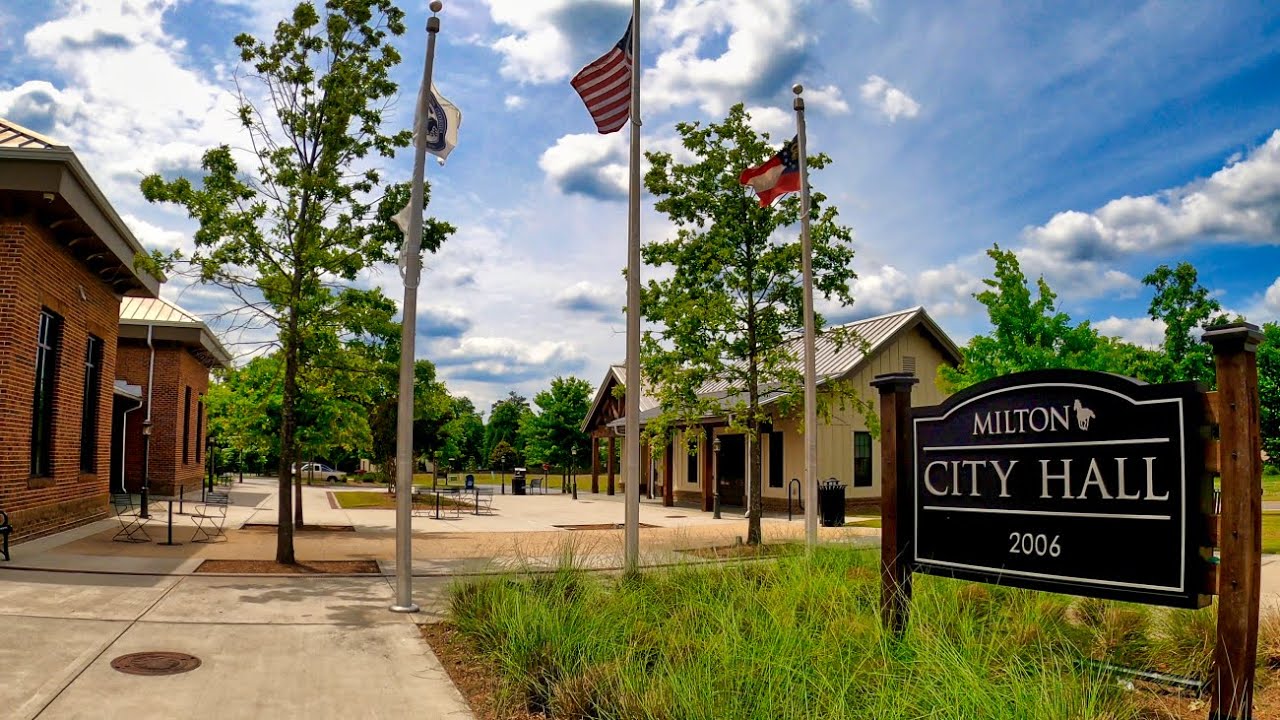 Milton, Georgia service area for Bad Boys Junk Removal