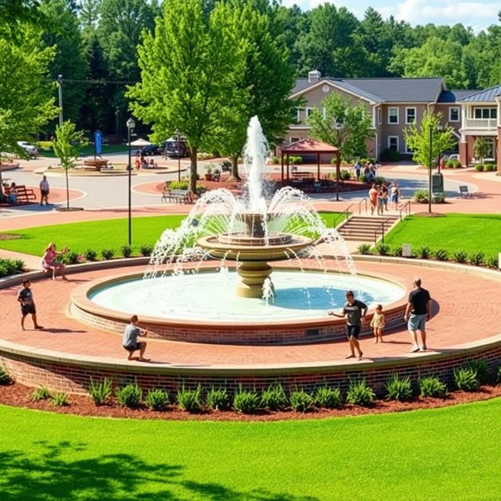 Junk removal in Suwanee, GA — Town Center Park
